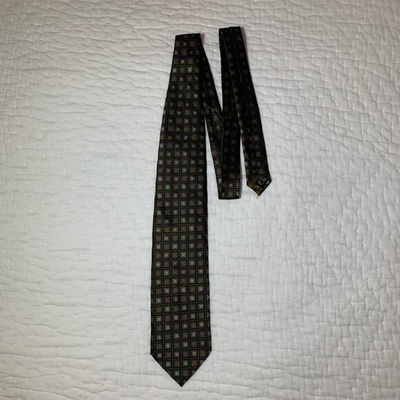Roberto Villini Collezione 100% Silk Men’s Tie - Picture 2 of 5